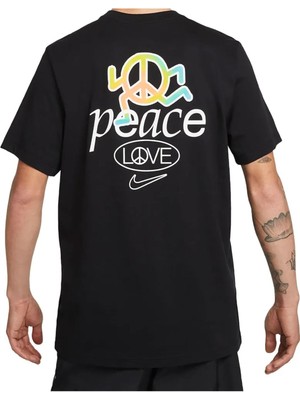 Sportswear Sırt Baskılı Erkek Spor T-Shirt