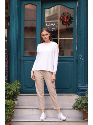 Havuç Pantolon Taş