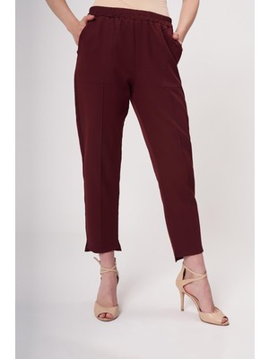 Havuç Pantolon Bordo