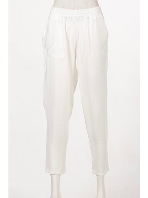 Tensi Havuç Pantolon Beyaz