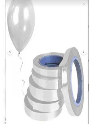Bkmc Beyaz Renk Beyaz Parlak Metalize Rafya 25 Metre - Rafya Balon Ipi ve Hediye Paketi Süsleme Şeridi
