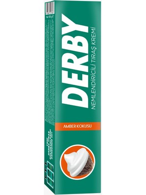 Derby Traş Kremi 100 gr  Amber Kokusu x 3 Adet