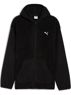 Puma Essentials Elevated Erkek Siyah Kapüşonlu Ceket