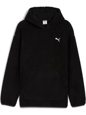 Puma Ess Elevated Sherpa Hoodie Erkek Yetişkin Sweatshirt