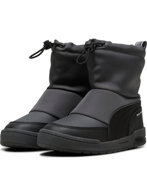 Puma Unisex Çocuk Sneaker Multiflex 2 Boot Ac Ps Siyah Düz Tabanlı Ayakkabı