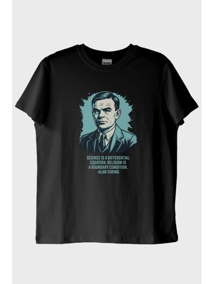 NUUGG Science is a Differential Equation Alan Turing Baskılı Tişört
