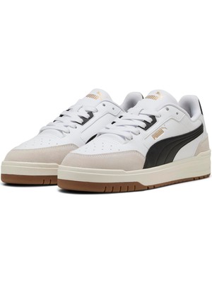 Puma Shuffle Downtown Og Yetişkin Beyaz Sneaker Düz Tabanlı Ayakkabı