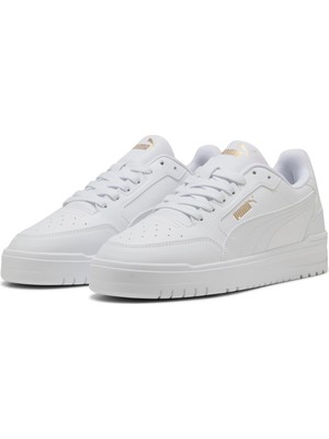 Puma Shuffle Downtown Erkek Beyaz Spor Ayakkabı.01