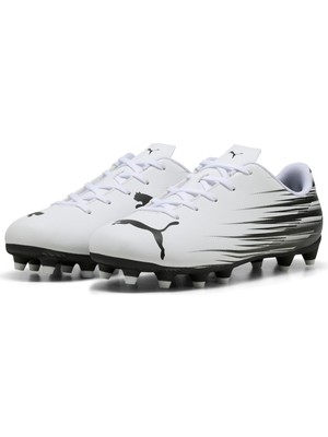 Puma Attacanto II FG/AG Jr Unisex Genç Futbol Ayakkabı Beyaz Renkli Erkek Çocuk İçin