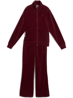 Puma Velour Rib Suit Kadın Yetişkin Eşofman Takımı