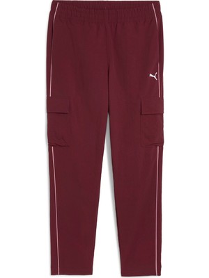 Puma Sport Woven Cargo Kadın Bordo Eşofman Altı.96