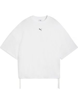 Puma Dare To Oversized Ruched Tee Kadın Yetişkin T-Shirt