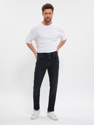 Sawyer Y Dar Paça Orta Bel Jean Pantolon