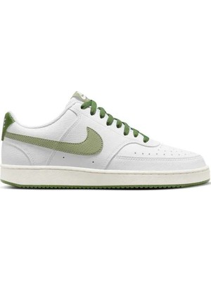 Nike Court Vision Lo White Green Sneaker Günlük Erkek Spor Ayakkabı Beyaz Yeşil