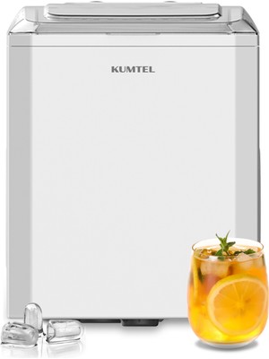 Kumtel Taşınabilir Otomatik Buz Makinesi Hım-02 12 KG Günlük Kapasite ile Hızlı Buz Yapımı