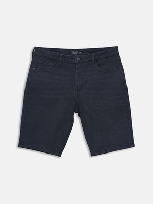 Lcw Jeans Siyah Regular Fit Erkek Jean Şort