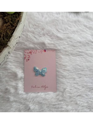 Az Saçlı ve Saçsız Bebek Tokası(Kelebek)