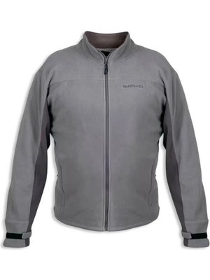 Shımano Windstop-Fleec Jacket Grey