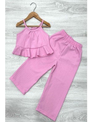 Rahat ve Şık Kız Çocuk Yazlık Takım