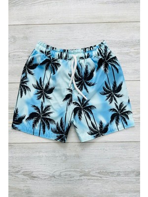 Paraşüt Kumaş Su Tutmayan Erkek Çocuk Deniz Şortu