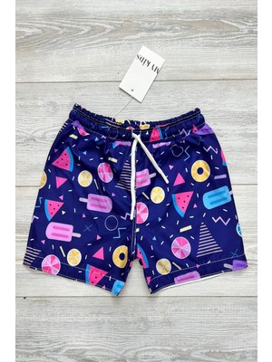 Paraşüt Kumaş Su Tutmayan Erkek Çocuk Deniz Şortu