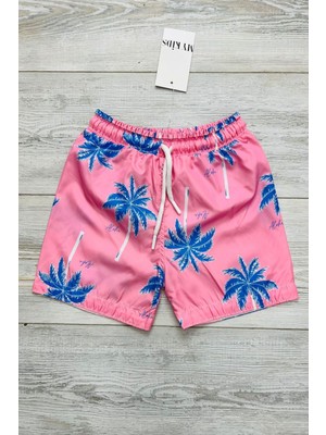 Paraşüt Kumaş Su Tutmayan Erkek Çocuk Deniz Şortu