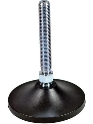 Polyamid Tabanlı Mafsallı Makine Ayak  M12X100 ÇAP60