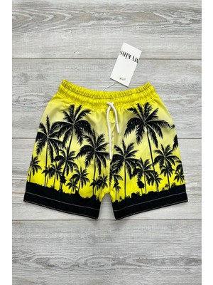 Paraşüt Kumaş Su Tutmayan Erkek Çocuk Deniz Şortu