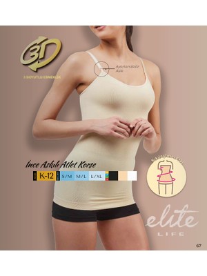 Ince Askılı Atlet Korse