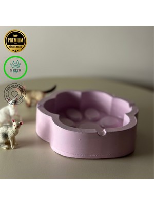 Gifter Küllük Pati Desenli Küllük Üçlü Pastel Set