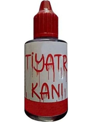 Tiyatro Şaka Kanı Drakula Yapay Kan