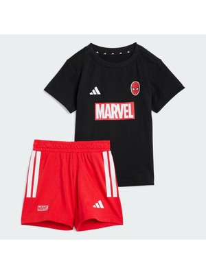adidas  Bebek  Siyah  Eşofman I MRVL SM T SET JW9968