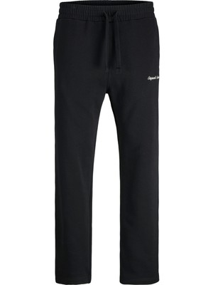 Jack Jones Jpstkane Norrebro Sweat Pants Pls Erkek Siyah Eşofman Altı 12287504-02