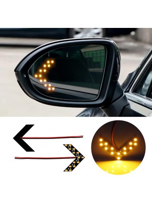 Nissan Laurel Altima Uyumlu Ayna Gündüz Ledi Sinyal Gösterim 14 Ledli Amber