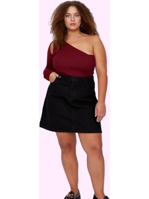 Kadın Kısa Denim Etek Pamuk Casual Stil Yaz Aylarının Vazgeçilmezi Günlük Kullanım Hafta Sonu