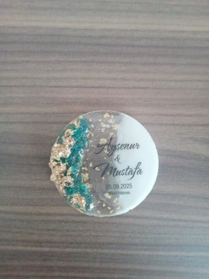 Epoksi Magnet 25 Adet Söz Nişan Nikah Düğün Kına Hediyelik Organizasyon