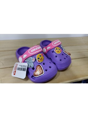 Yeni Sezon Rahat Taban Figürlü Cross Kız Çocuk Terlik