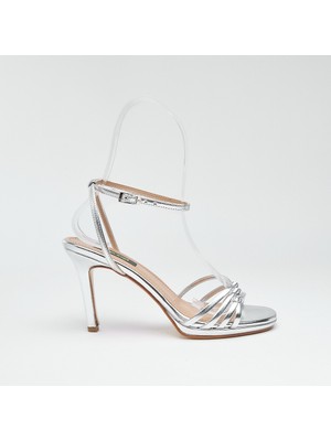 Platformlu Kadın Topuklu Abiye Ayakkabı