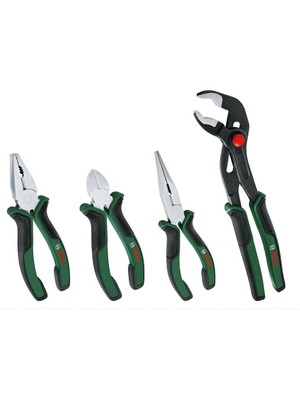 Bosch 4'Lü Pense Yan Keski Kargaburun Boru Anahtarı Seti - 1600A02W7K