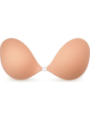 Silikon Sütyen Yüksek Yapışkan Özellikli Dekolte/abiye Dolgunlaştırıcı ve Toparlayıcı Kopçalı Sütyen