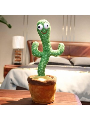Aydoğan Ticaret44 (2 ADET GÖNDERİM SAĞLAYACAĞIZ) BİRİ OYNUYOR SES YOK- DİĞERİ SAĞLAM Oynayan Kaktüs Oyuncak Oynayan Konuşan Kaktüs
