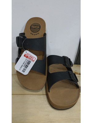 Yeni Sezon Iki Tokalı Ayarlanabilir Rahat Taban Günlük Kadın Terlik