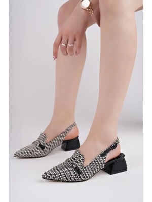 Papuçcity Sprs 03274 Kadın Klasik Topuklu Ayakkabı