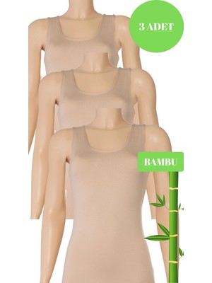Yıldızkadın 3 Lü Genişaskılı Organik Bambu Atlet