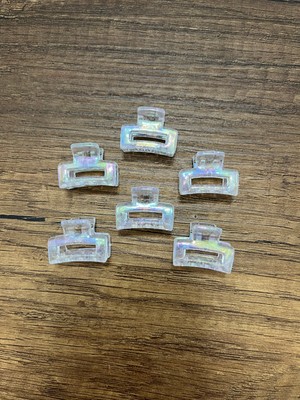 Kız Çocuk Kadın 6'lı Mandal Toka Seti Küçük Kıskaçlı Toka