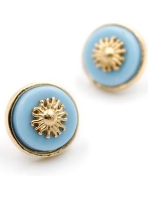 Güneş Küpe - Mavi