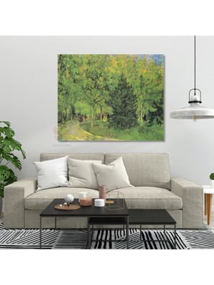 Kanvas Tablo Van Gogh Tablosu Ev Ofis Dekoru Van-Gogh-19 Klasik Duvar Tablosu