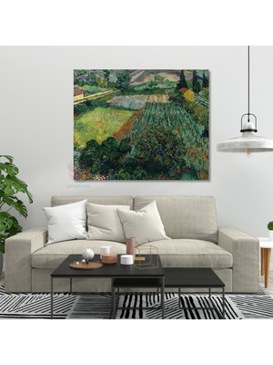 Kanvas Tablo Van Gogh Tablosu Ev Ofis Dekoru Manzara Klasik Duvar Tablosu