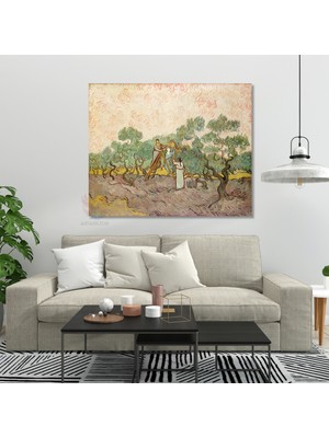 Kanvas Tablo Van Gogh Tablosu Ev Ofis Dekoru Van-Gogh-58 Klasik Duvar Tablosu