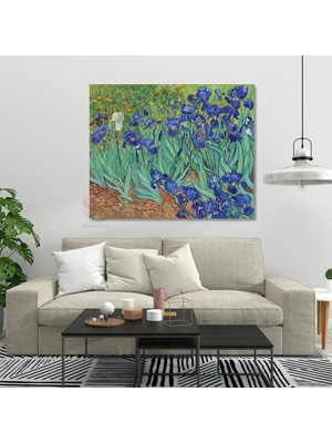 Kanvas Tablo Van Gogh Tablosu Ev Ofis Dekoru Van-Gogh-48 Klasik Duvar Tablosu